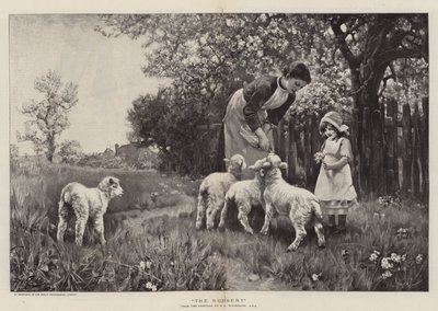 La Guardería de Ernest Albert Waterlow